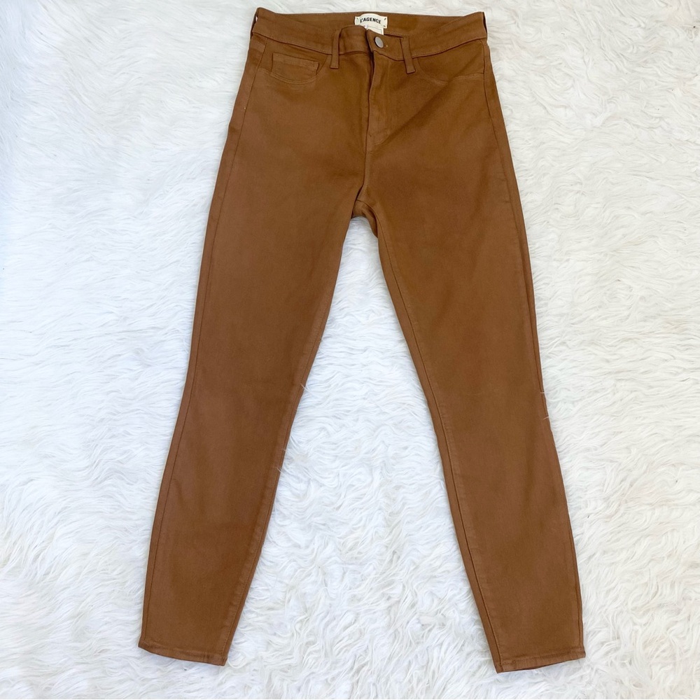 L’AGENCE Tan High Rise Tan Jeans - Picture 2 of 10